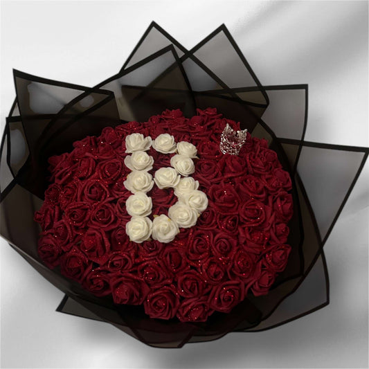 Le Prestige Initiale - 80 roses